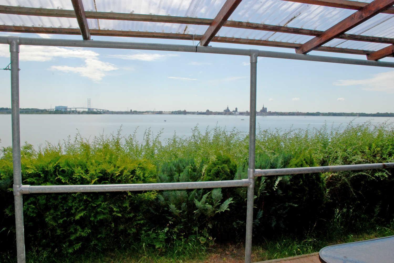 Ferienwohnung Mit Garten Und Sundblick Altefähr Esterno foto
